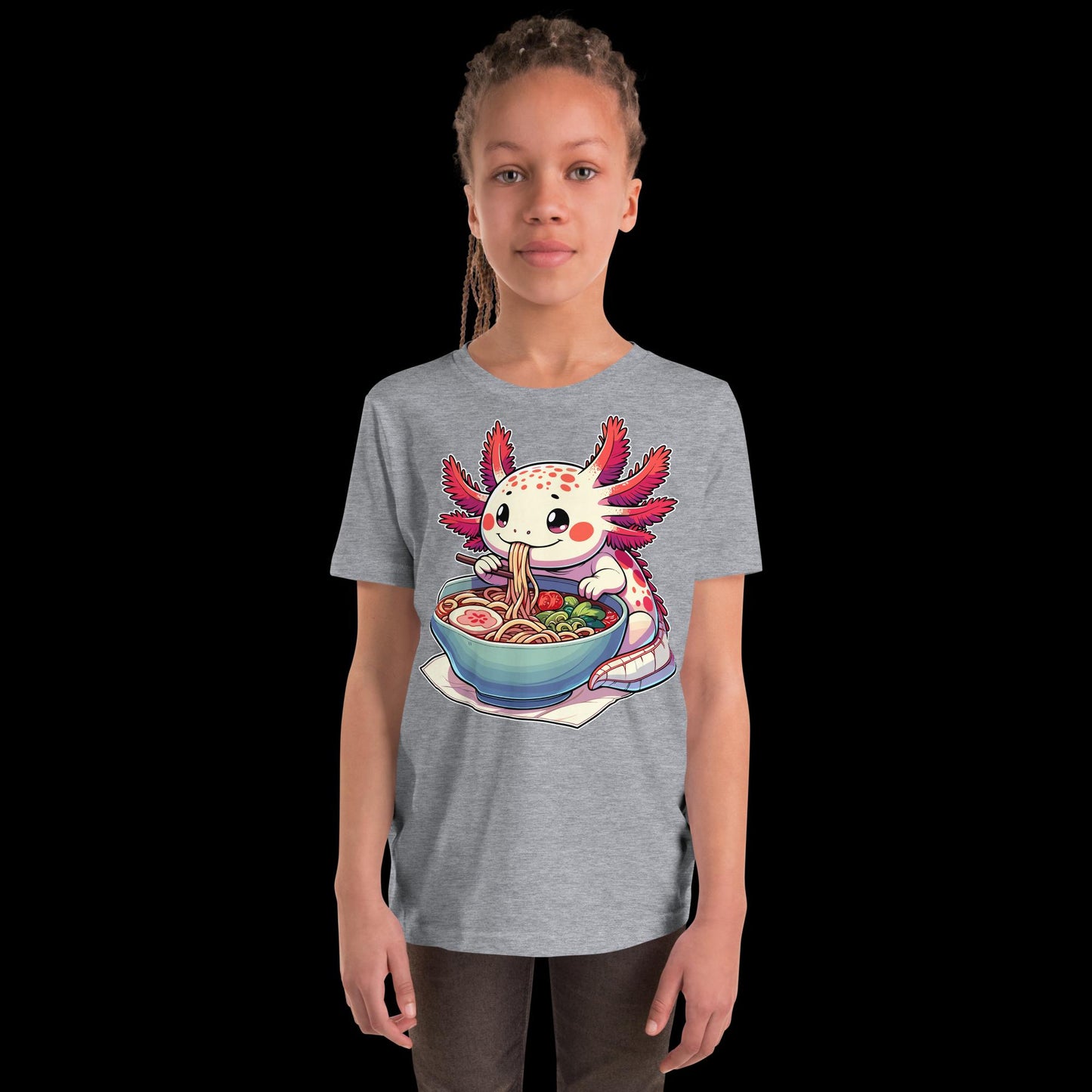 Axolotl w/ Ramen T-Shirt (youth)