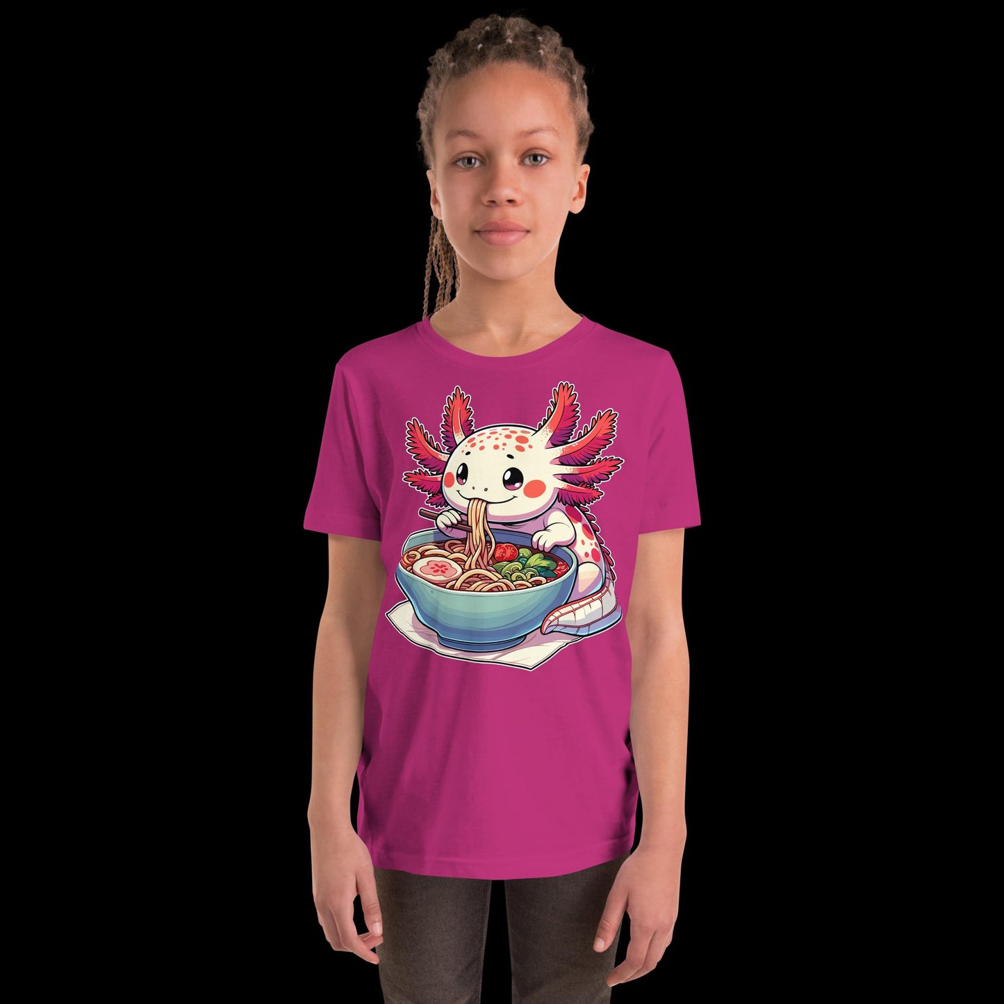 Axolotl w/ Ramen T-Shirt (youth)