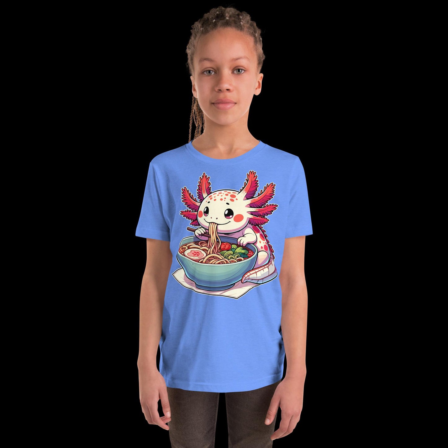 Axolotl w/ Ramen T-Shirt (youth)