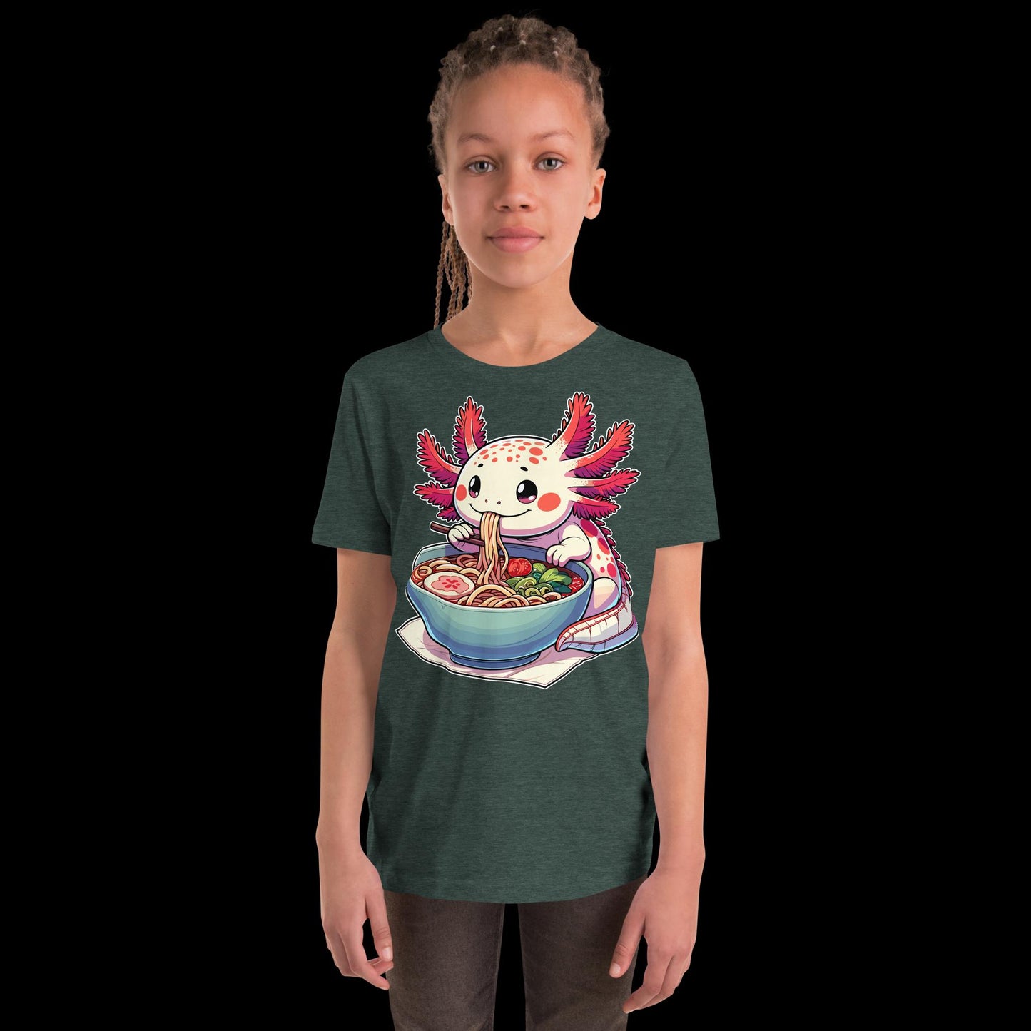 Axolotl w/ Ramen T-Shirt (youth)