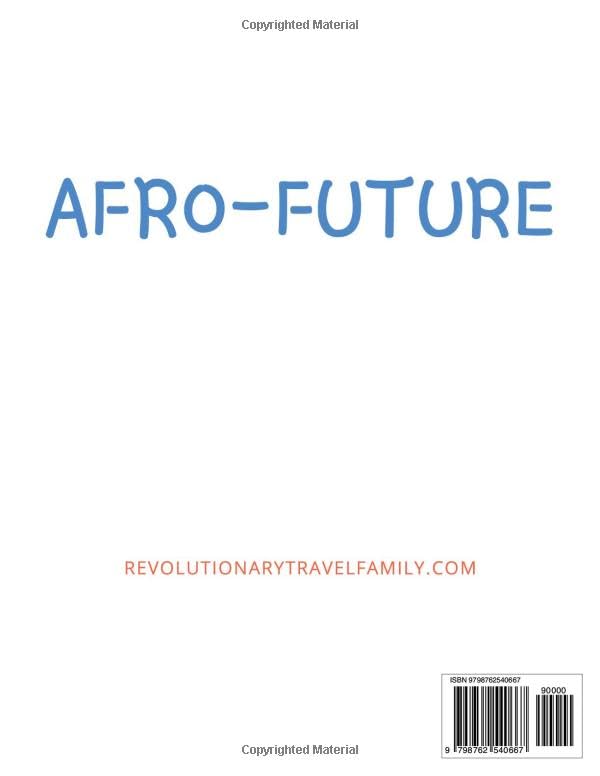 Coloring Book for Solarized Children: Sports & Space Focused - Afrofuturism