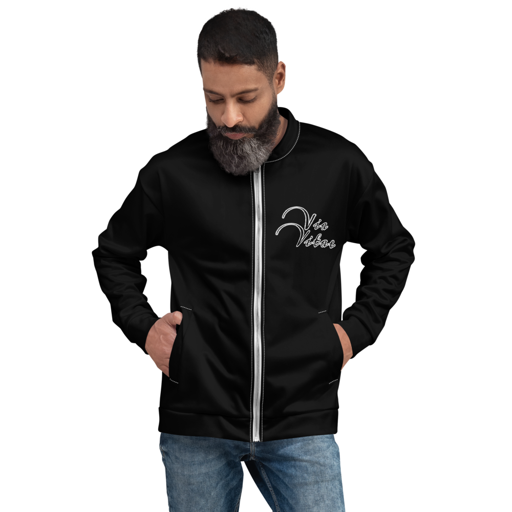 VIA VITAE Unisex Bomber Jacket