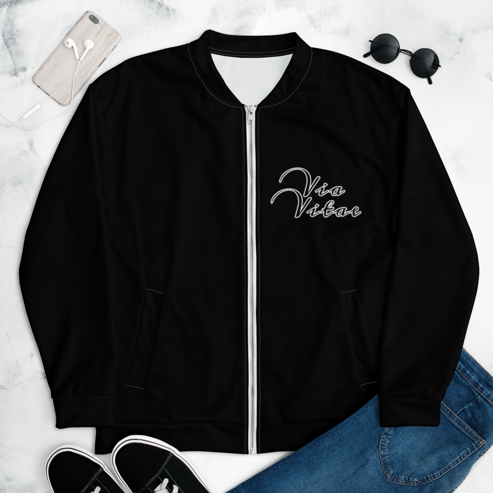 VIA VITAE Unisex Bomber Jacket