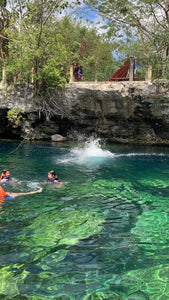 Cenote Cristalino in PLAYA DEL CARMEN, #MEXICO!