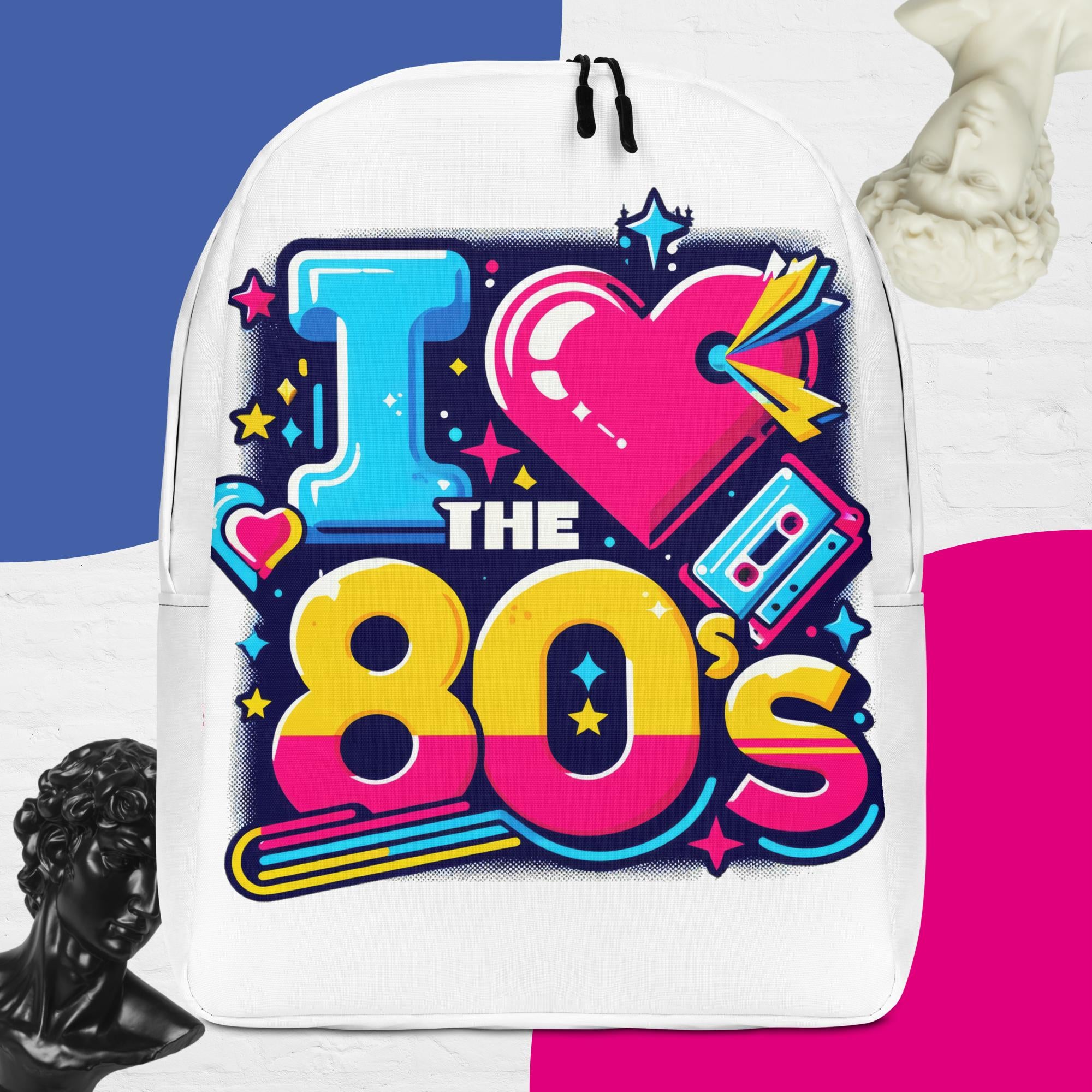 I *Heart* The 80s - Backpack – Revolutionary Travel Family, Inc.
