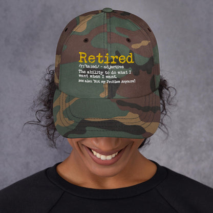 RETIRED - Dad hat