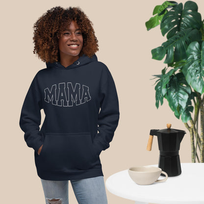 MAMA - Embroidered Uni Hoodie