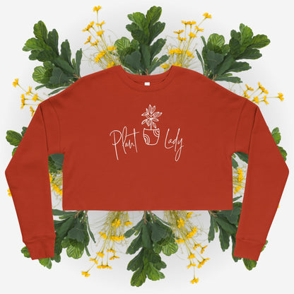 Plant Lady - Crop Sweatshirt