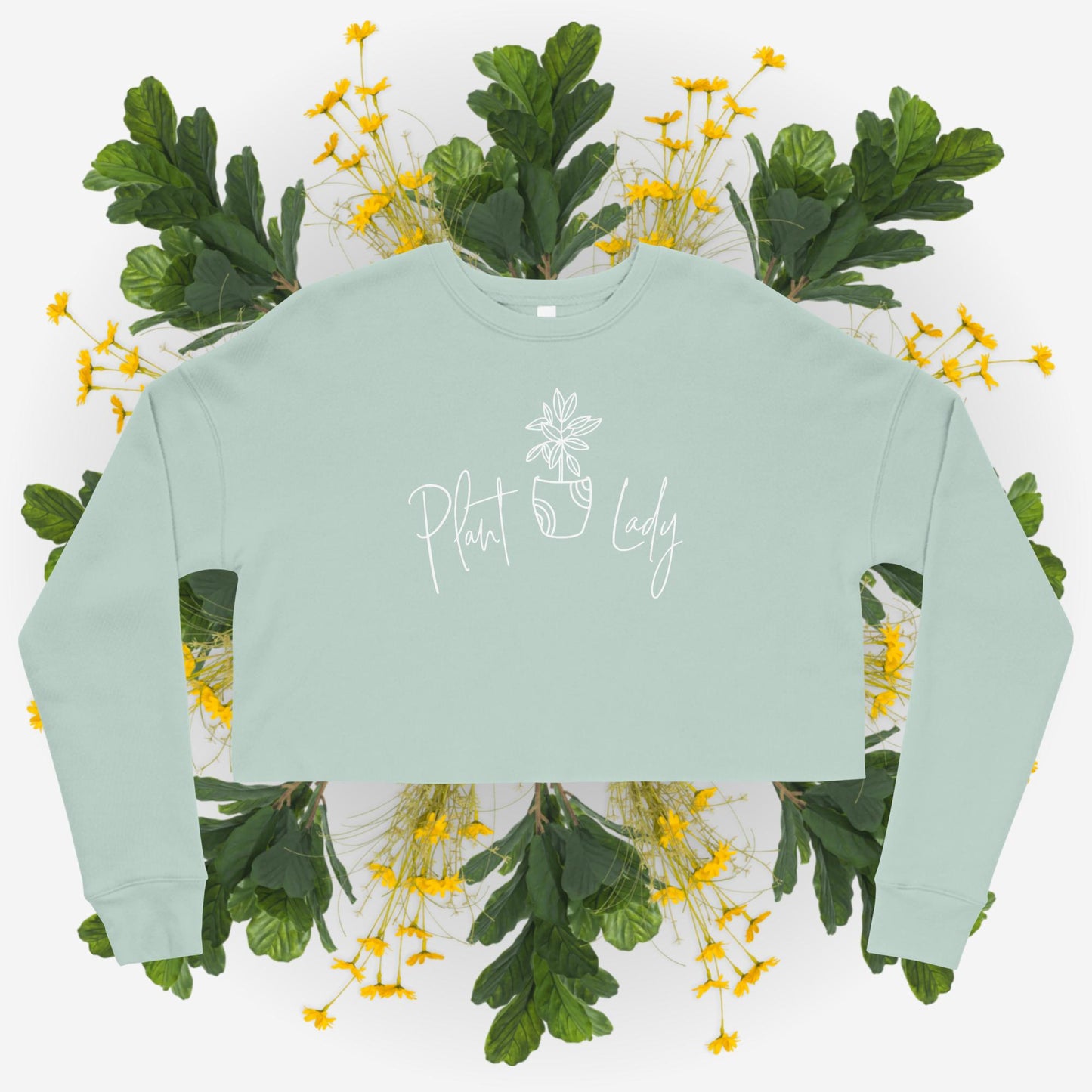 Plant Lady - Crop Sweatshirt