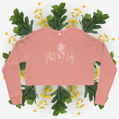 Plant Lady - Crop Sweatshirt