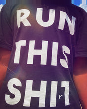 "RUN THIS SHIRT" Black Unisex T-Shirt
